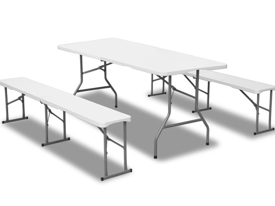 Inklapbare campingset