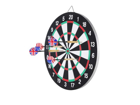 Dartbord inclusief 6 pijltjes