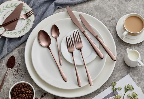 39-delige bestekset van Buccan (roségoudkleurig)